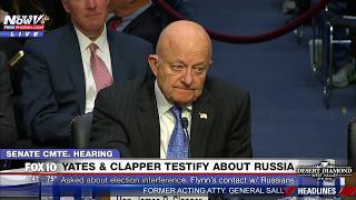 WATCH Attendees LAUGH as Clapper Says Unclassified is Not Leaking During Senate Hearing FNN