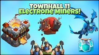 Clash of Clans - Townhall 11 Three Star Attack Strategy Electrone Miners