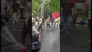 VIRAL Demo mahasiswa asal Papua di Bali RICUH