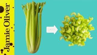 How To Cut Celery  1 Minute Tips  Gennaro Contaldo