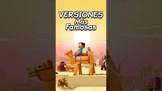 las versiones más famosas de Minecraft