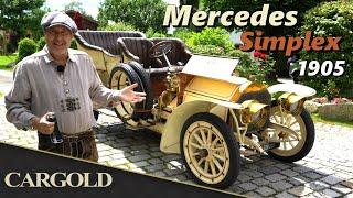 Mercedes 2832 PS Simplex 1905 das erste moderne Auto der Zeitgeschichte im Originalzustand