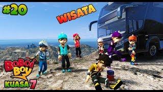 GTA 5 MOD BOBOIBOY KUASA 7 WISATA KE PUNCAK GUNUNG TERTINGGI