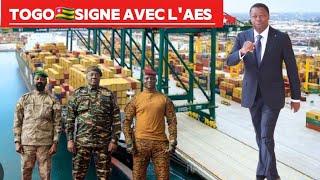 #TOGO ENFIN LE P. #FAURE GNASSINGBÉ  SIGNE LA CONVENTION AVEC L#AES Pr LE PORT #LOMÉ