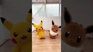 Check out #Pikachu and #Eevee s stop-motion video #Pokémon #PokémonAsiaENG #Shorts