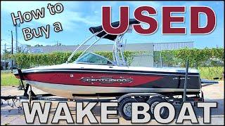 How to Buy a Used Wake Boat Surf BoatTow Boat