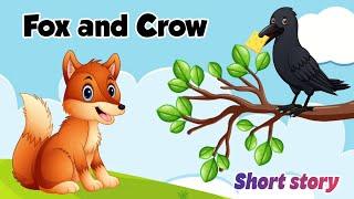 Fox and Crow Story  Story in English  Short Story for Kids  Moral Story in English for Kids