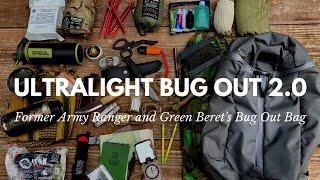 UPDATED Green Berets Ultralight Bug Out Bag with Gear Recommendations