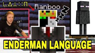 Ranboo Starts SLEEP TALKING in Enderman Language.. Enderman Lore - Dream SMP
