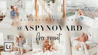 Edit Photo like @ASPYNOVARD — Free Lightroom Presets  Minimal Preset  Tutorial  DNG