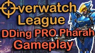 Overwatch League Pro Gameplay  Dding as Pharah  Lijiang Tower  Overwatch Gameplay Pharah POV