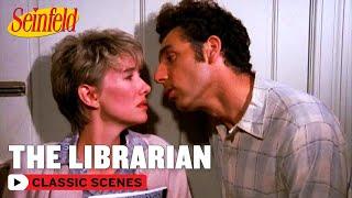 Kramer Is Touched By The Librarian  The Library  Seinfeld