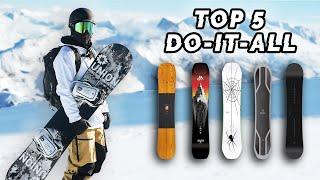 Top 5 Do-It-All Snowboards 2024  Board Archive