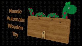 Nessie Automata Wooden Toy