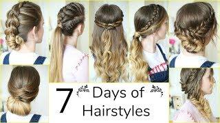 7 Days of Hairstyles  A Week of Hairstyles  Braidsandstyles12