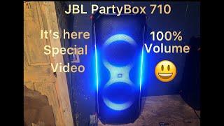 JBL PartyBox 710 it’s here special video 100% volume ￼