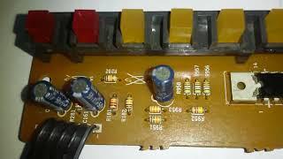 LB1416 audio level LED VU meter with schematic