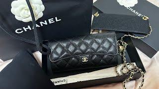 Chanel classic flap wallet finally arrived 