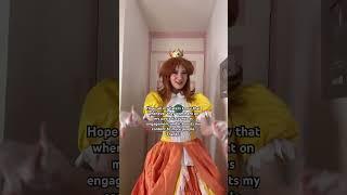 THANKYOU TO MY HATERS  cosplay Mario meme #cosplay #mario #princessdaisy #meme