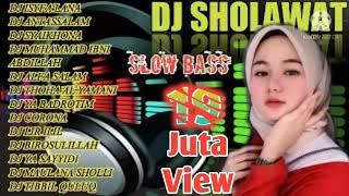 dj sholawat slow bass isyfalana