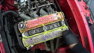 AE86 4AG camshaft install in 5 mintues...HKS 304288  ASMR