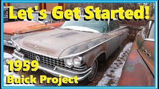 Lets Go Time to Start the 1959 Buick LeSabre Flat-Top Restoration... Part 1 Overview and a Plan.