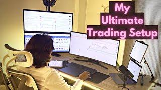 My Ultimate Dream Trading Desk Setup II With 5 Displays