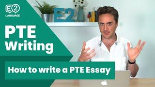 Writing a PTE Essay in Real-Time - with Jay