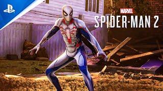 Marvels Spider-Man 2 Symbiote Transformation in New Threads Mission Gameplay PS5