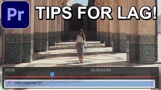 Adobe Premiere Pro CC 5 Tips for fixing LAG in a project