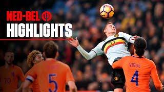 Netherlands 1-1 Belgium  Friendly Derby  #REDDEVILS