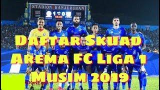 OPTIMIS JUARA  Inilah Skuad Arema FC 2019