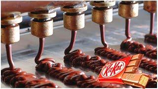 INSIDE THE FACTORY KITKAT MAKING MACHINES