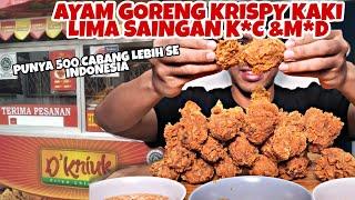 MUKBANG DKRIUK AYAM GORENG KAKI LIMA YANG UDAH PUNYA 500 CABANG SE INDONESIA