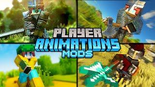 Top Best Player Animation Mods For Minecraft 1.12 to 1.20.2+ - 2023