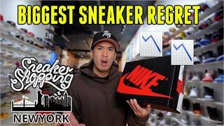 BIGGEST SNEAKER REGRET  SNEAKER SHOPPING IN NYC VLOG