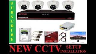 CP PLUS NEW CCTV SETUP INSTTALATIONUNBOXINGMATERIALS NEED