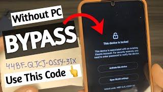 Bypass Mi Account Without PC Any Miui 11121314 and HyperOS