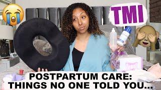 Postpartum Care Things No One Told You My TMI Experience