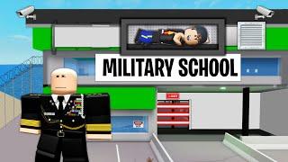 I Escaped MILITARY SCHOOL In Brookhaven RP..