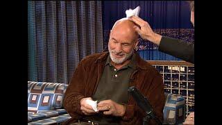 Patrick Stewart Thinks Conan Is a Brute  Late Night with Conan O’Brien