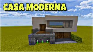 Come COSTRUIRE una CASA MODERNA su MINECRAFT - Tutorial