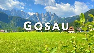 GOSAU AUSTRIA  Walking Tour with Dachstein Glacier View