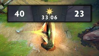 its 40-23 but youre an idiot Dota 2