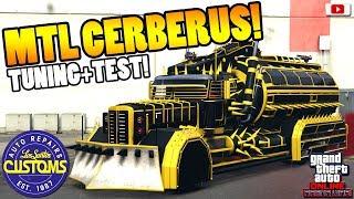 Erster Flammenwerfer Truck CERBERUS Tuning+TestGTA 5 Online Arena War Update DLC