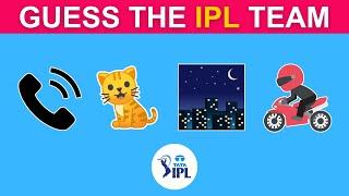 Guess the IPL Team by Emoji Challenge  IPL Emoji Challenge 