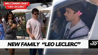 Charles Leclerc and GF Alexandra Showing Off new Puppy LEO LECLERC at The Street of Monaco
