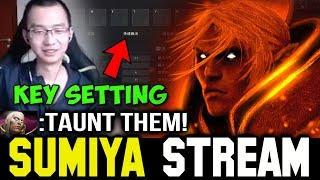 Sumiya Invoker HotKeys Setting Sumiya Facecam Invoker Stream Moments #75 Dota 2