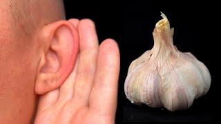 Geräusche in den Ohren verschwinden Hörverlust vorbeugen Vorteile von Knoblauch