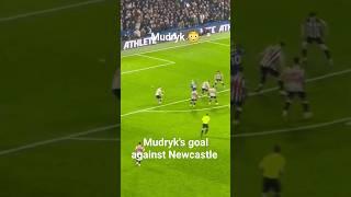 Mudryks beautiful goal against Newcastle                                  #chelsea #cfc